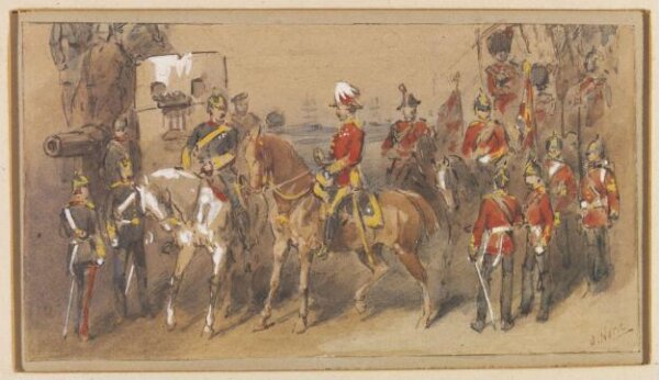 General Sir Garnet Wolseley At Alexandria Norie Orlando V A