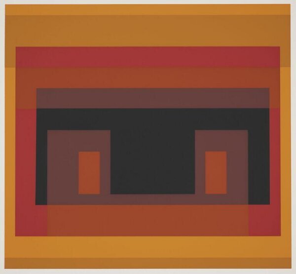 Variant Viii From The Suite Of Ten Plates Ten Variants Josef Albers