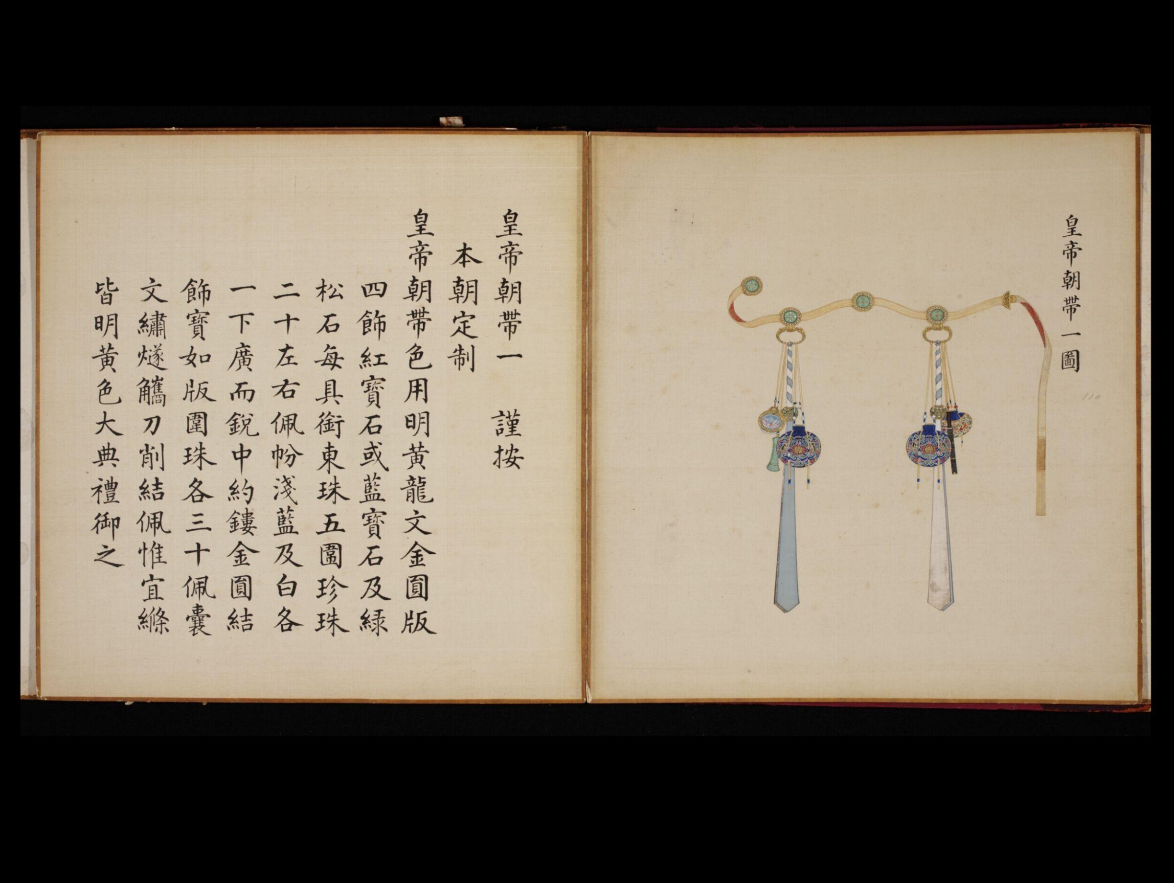 The Court Girdle Worn by the Emperor, Leng Jian, 1736-1795