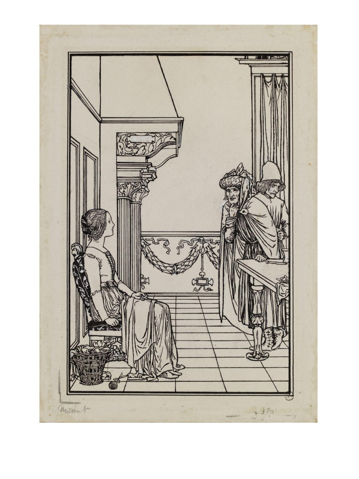 Drawing, Robert Anning Bell, 1863-1933