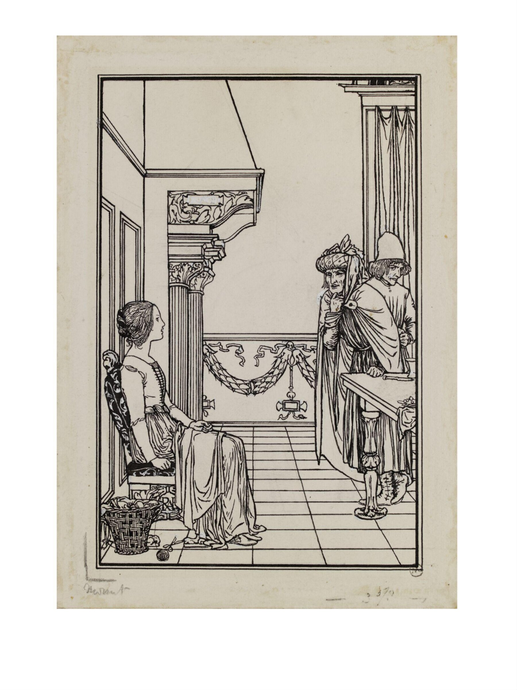 Drawing, Robert Anning Bell, 1863-1933