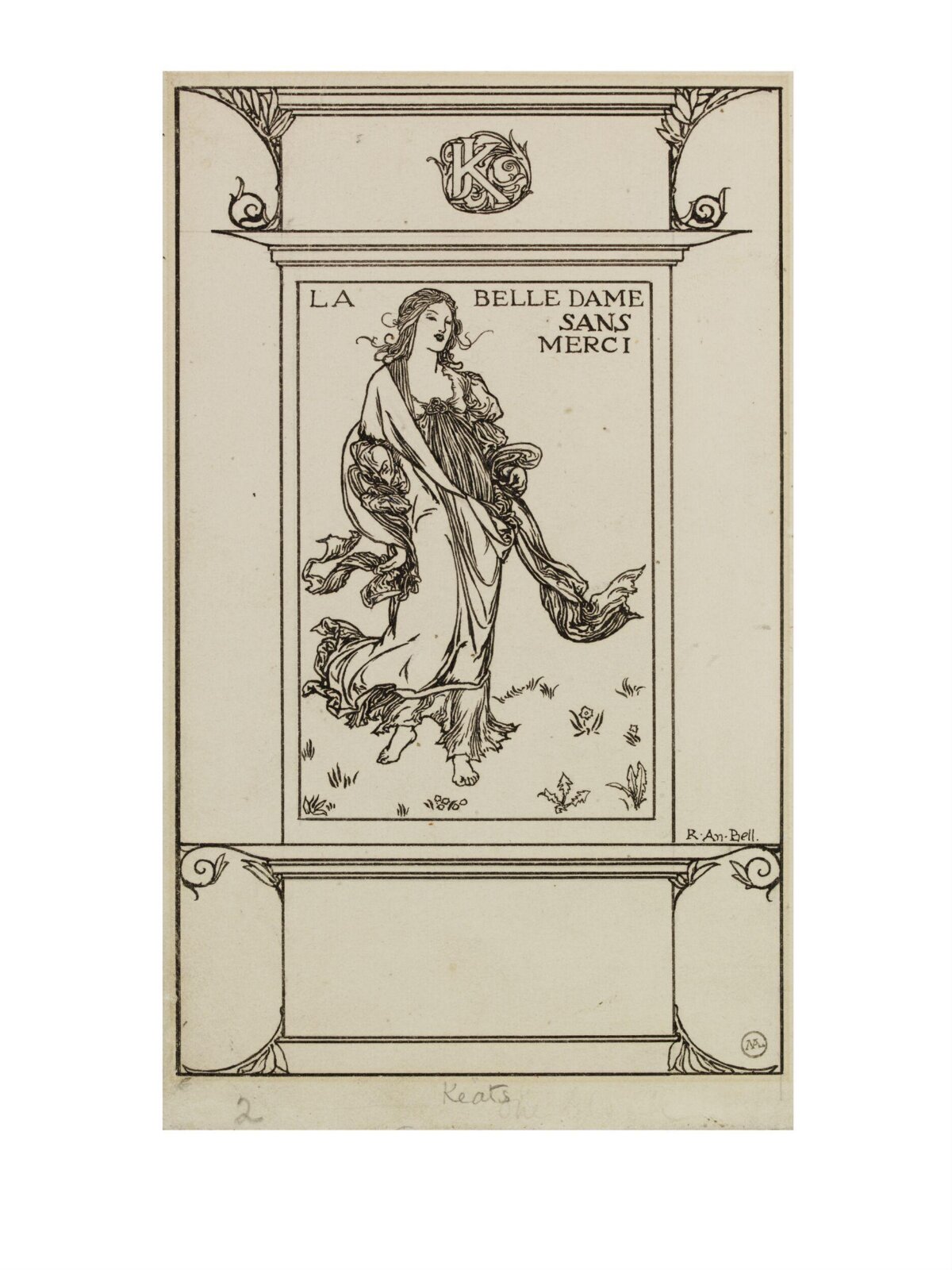 Drawing, Robert Anning Bell, 1863-1933