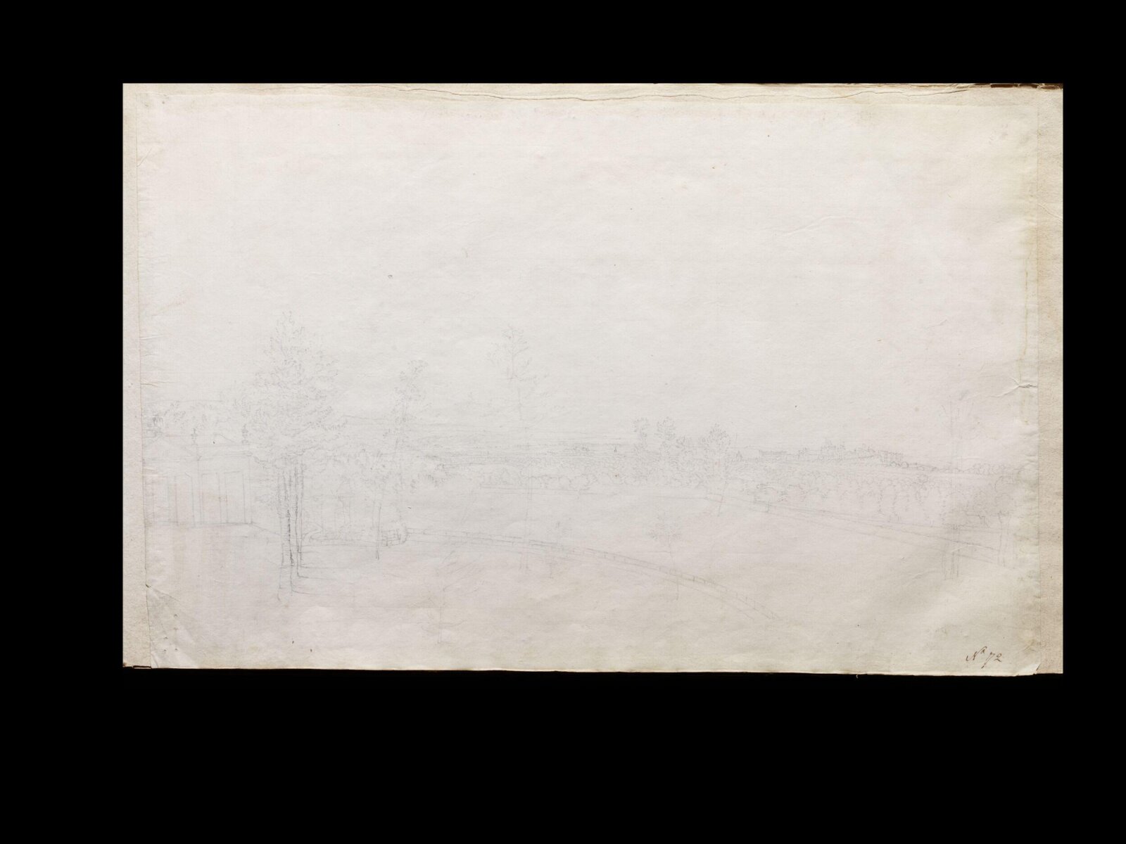 Drawing, Thomas Robins, 18th century