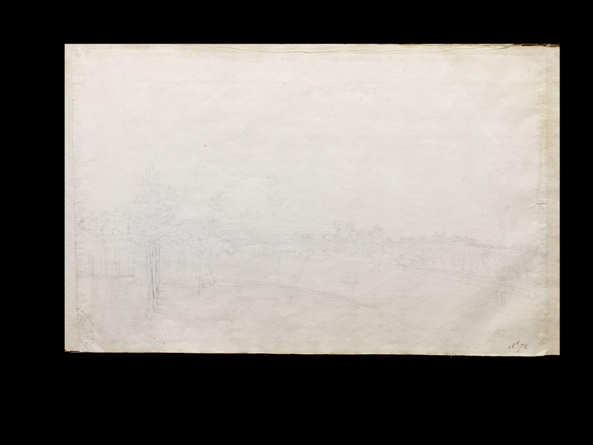 Drawing, Thomas Robins, 18th century