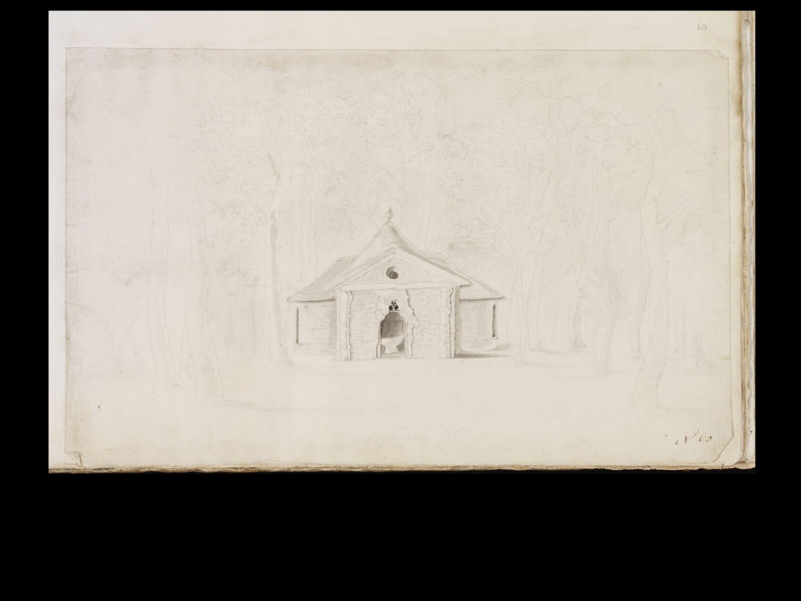 Drawing, t Robins, 18th century