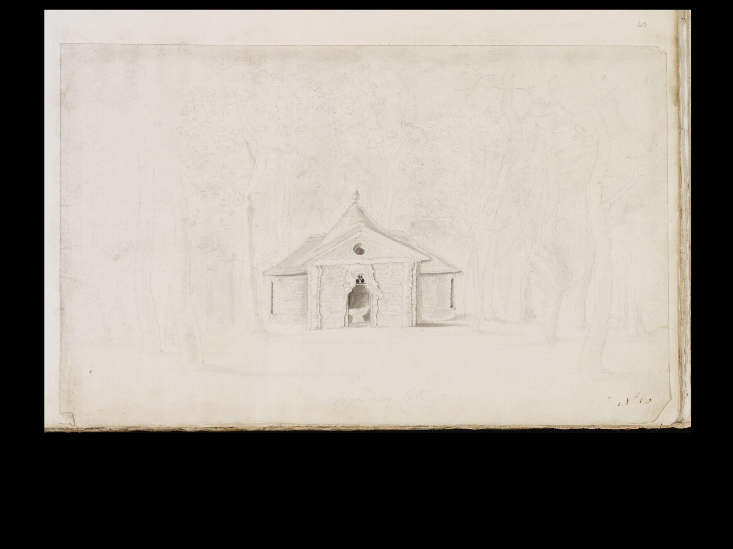 Drawing, t Robins, 18th century