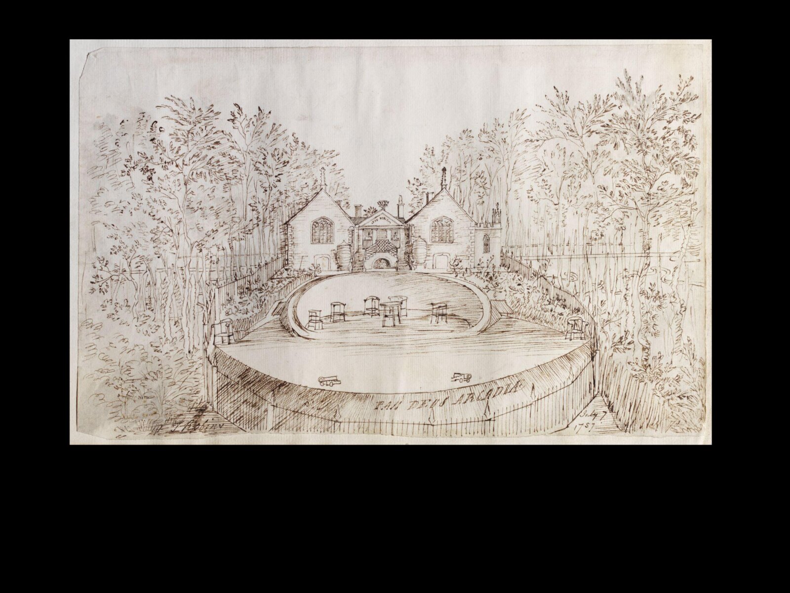 Drawing, Thomas Robins, 07/07/1757
