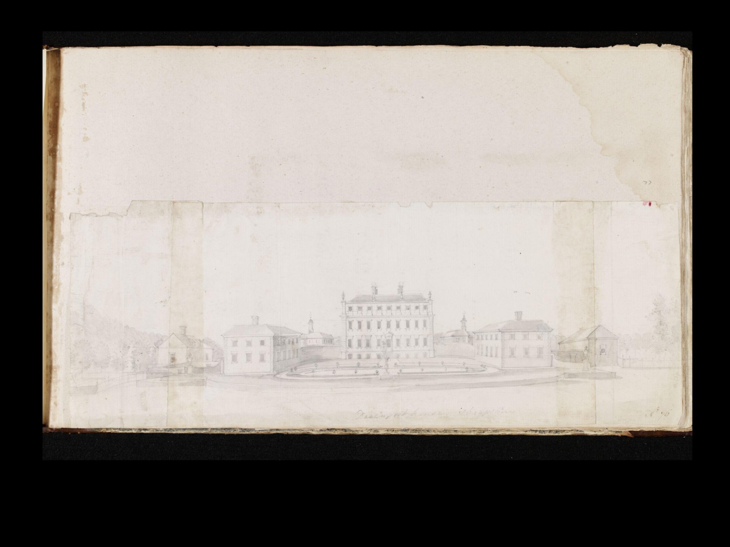 Drawing, Thomas Robins, ca. 1760
