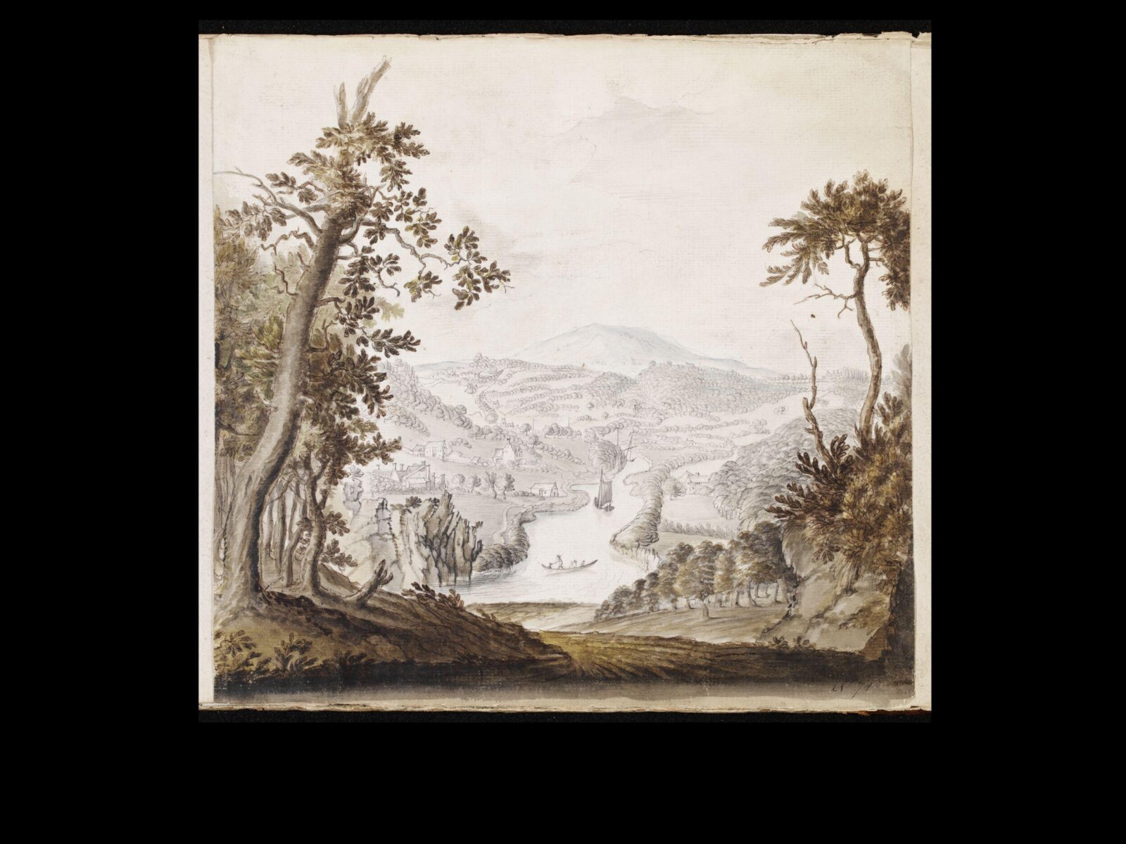Drawing, Thomas Robins, 07/1759