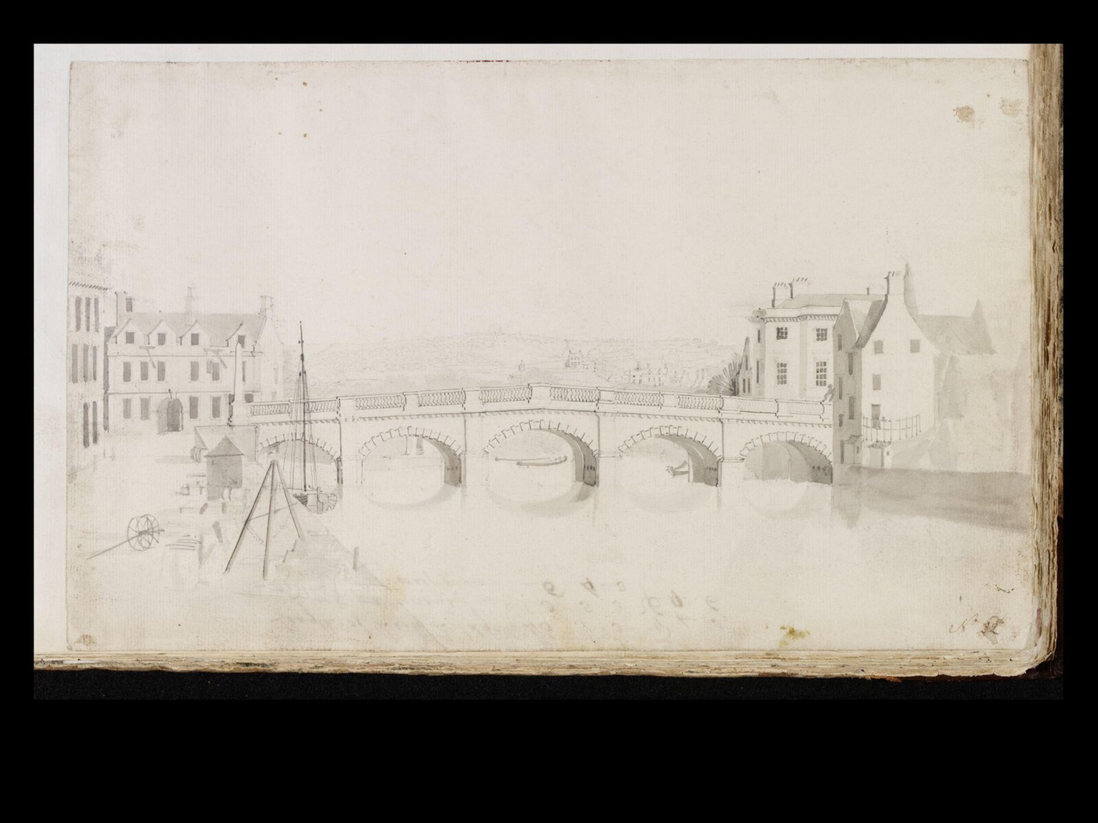 Drawing, t robins, 18th century