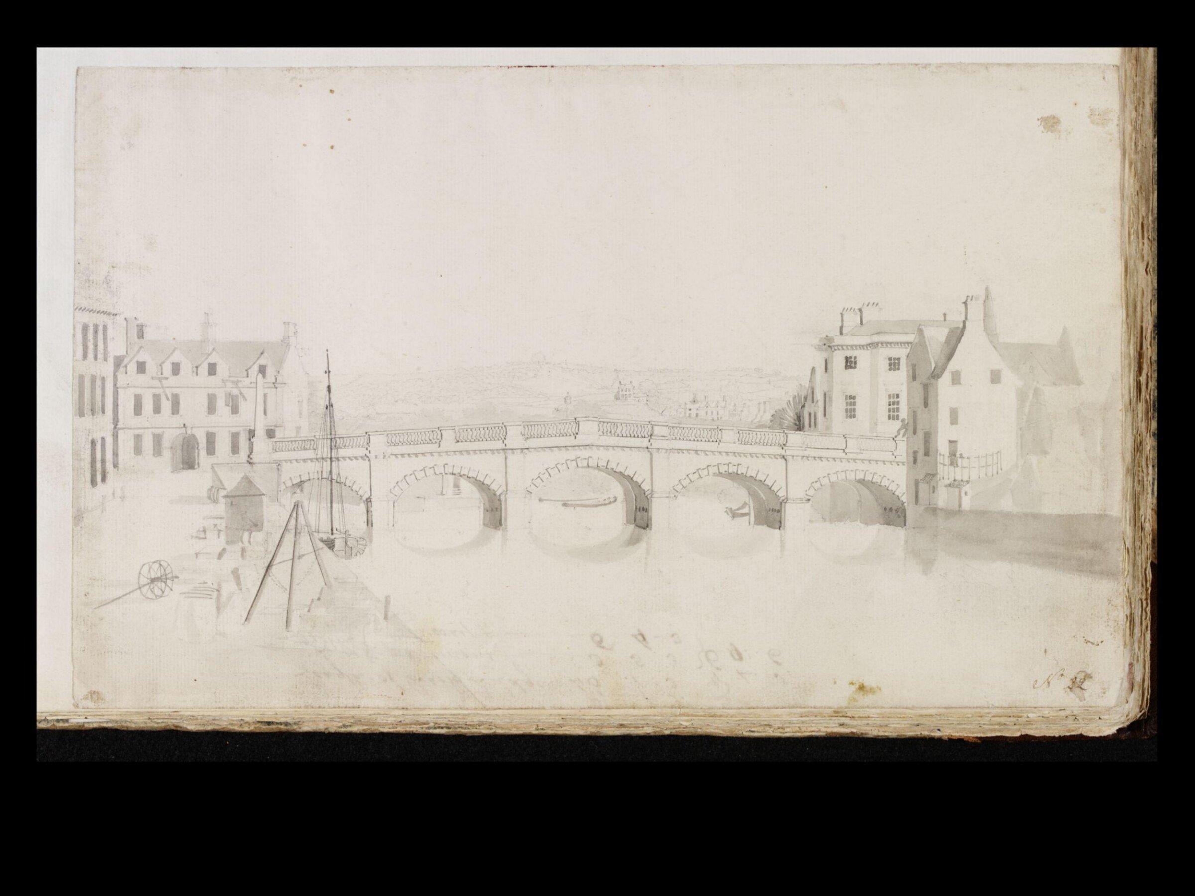 Drawing, t robins, 18th century