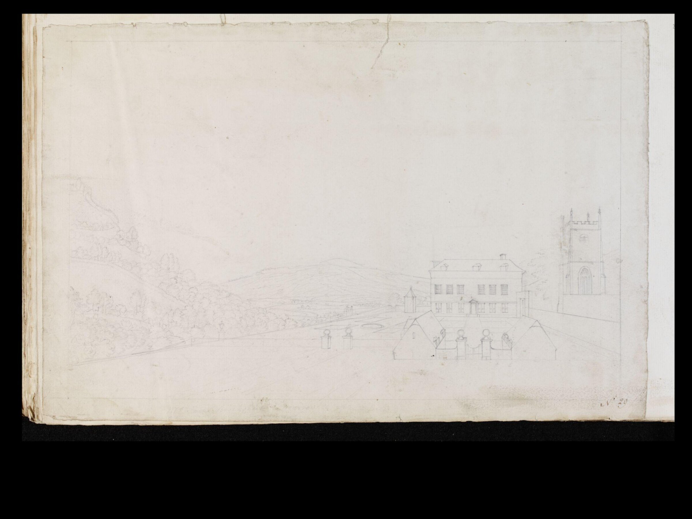 Drawing, t robins, 18th century