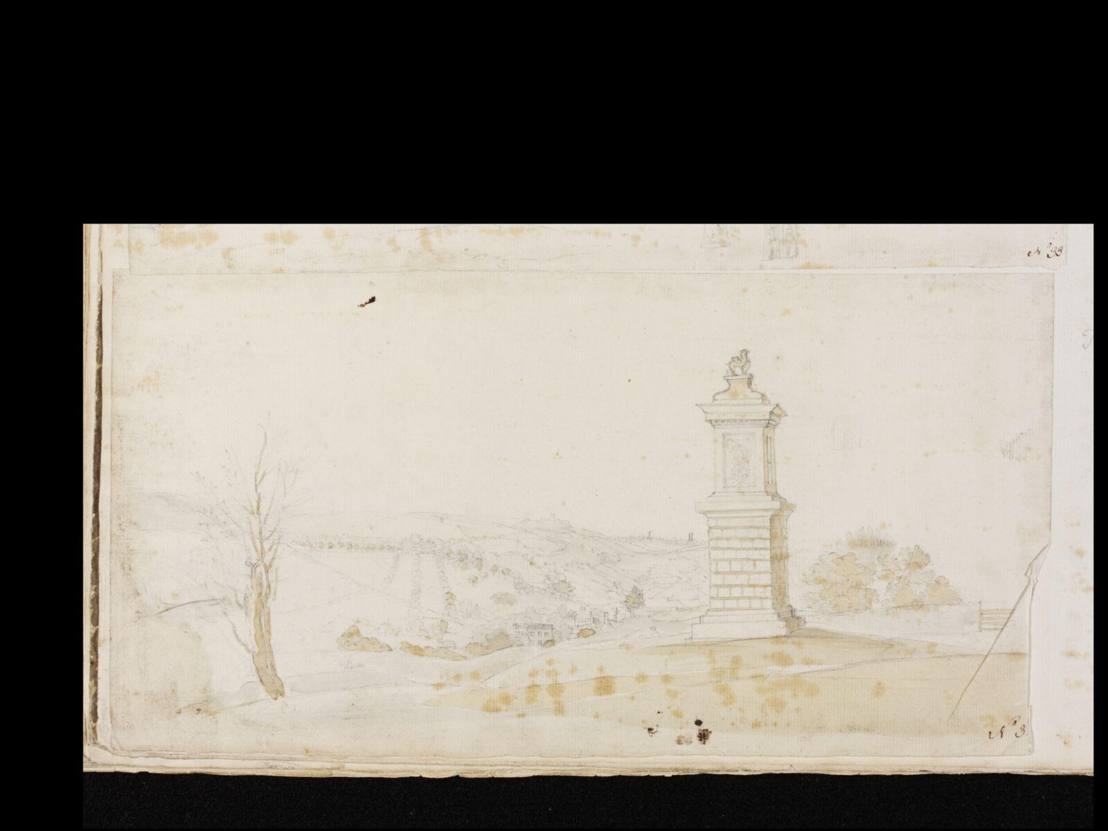 Drawing, t robins, 18th century