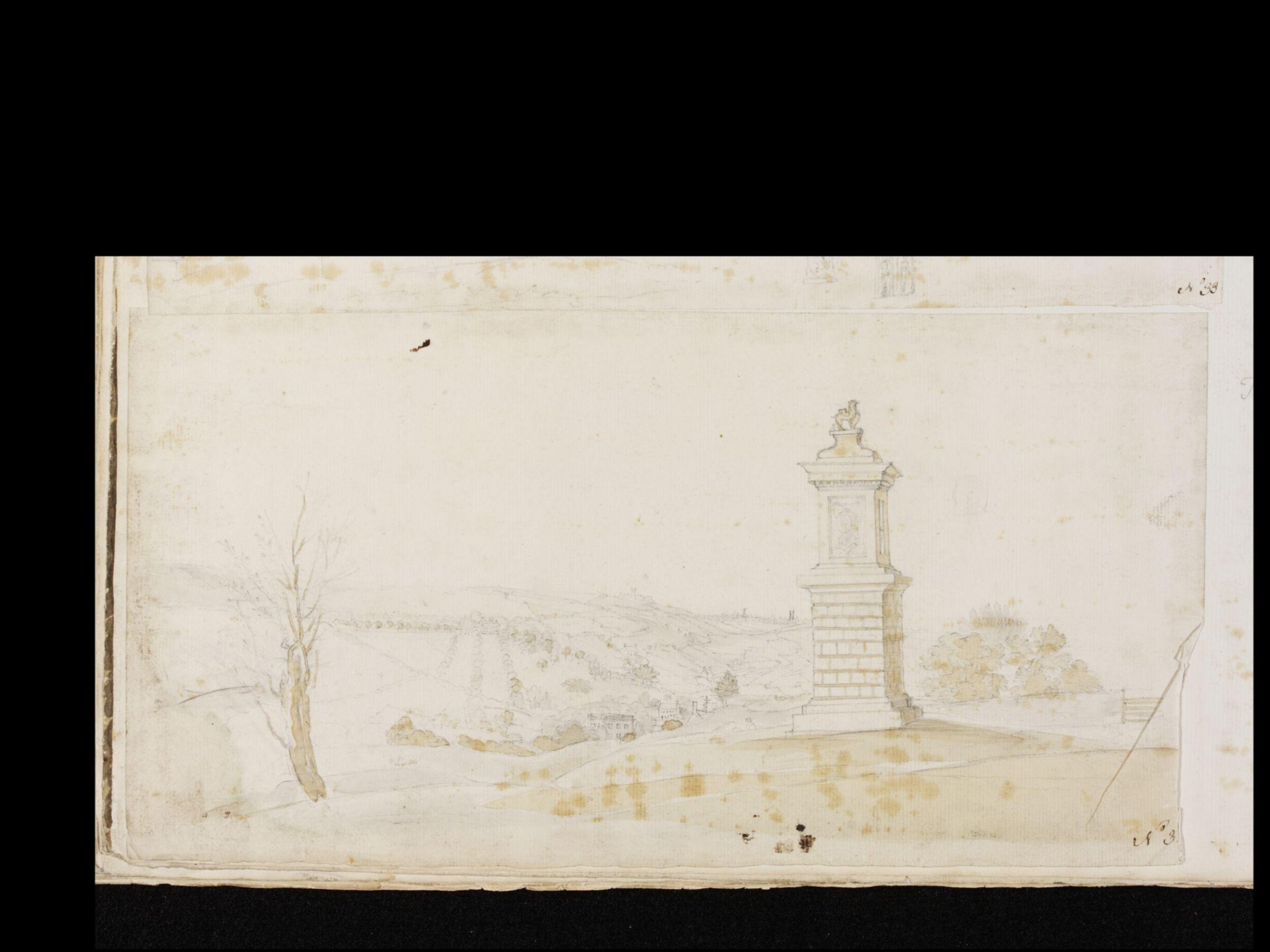Drawing, t robins, 18th century