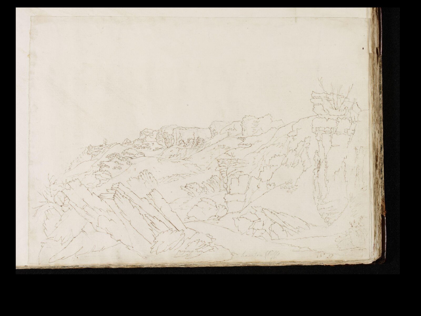 Drawing, t robins, 18th century