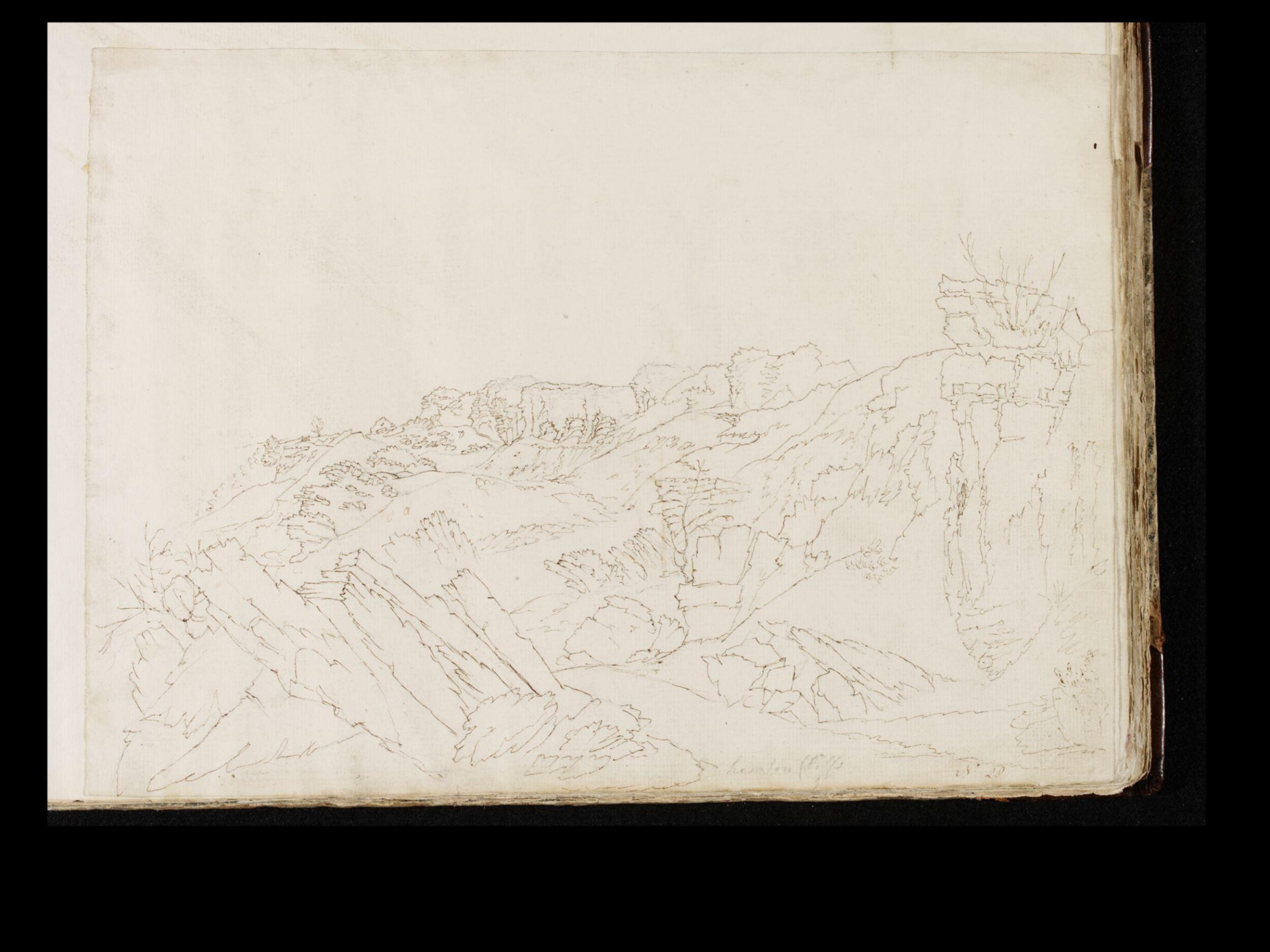 Drawing, t robins, 18th century