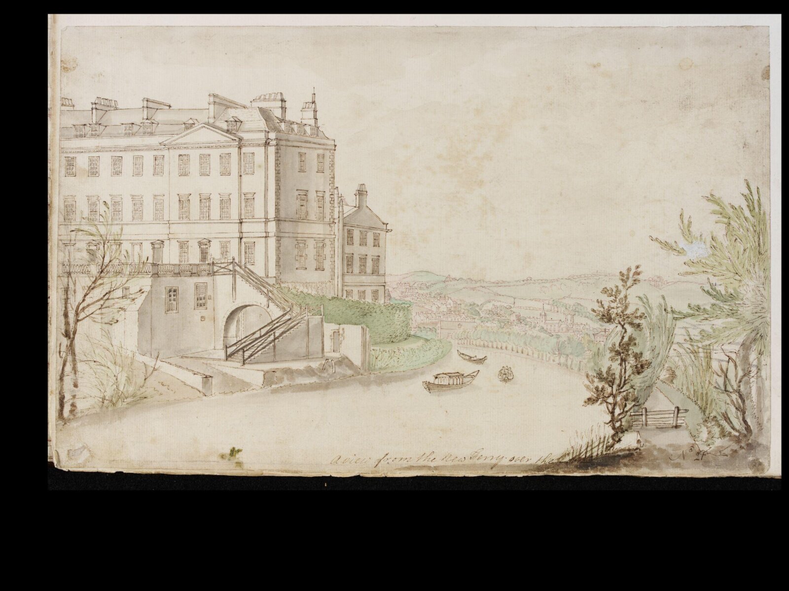 Drawing, t robins, 18th century