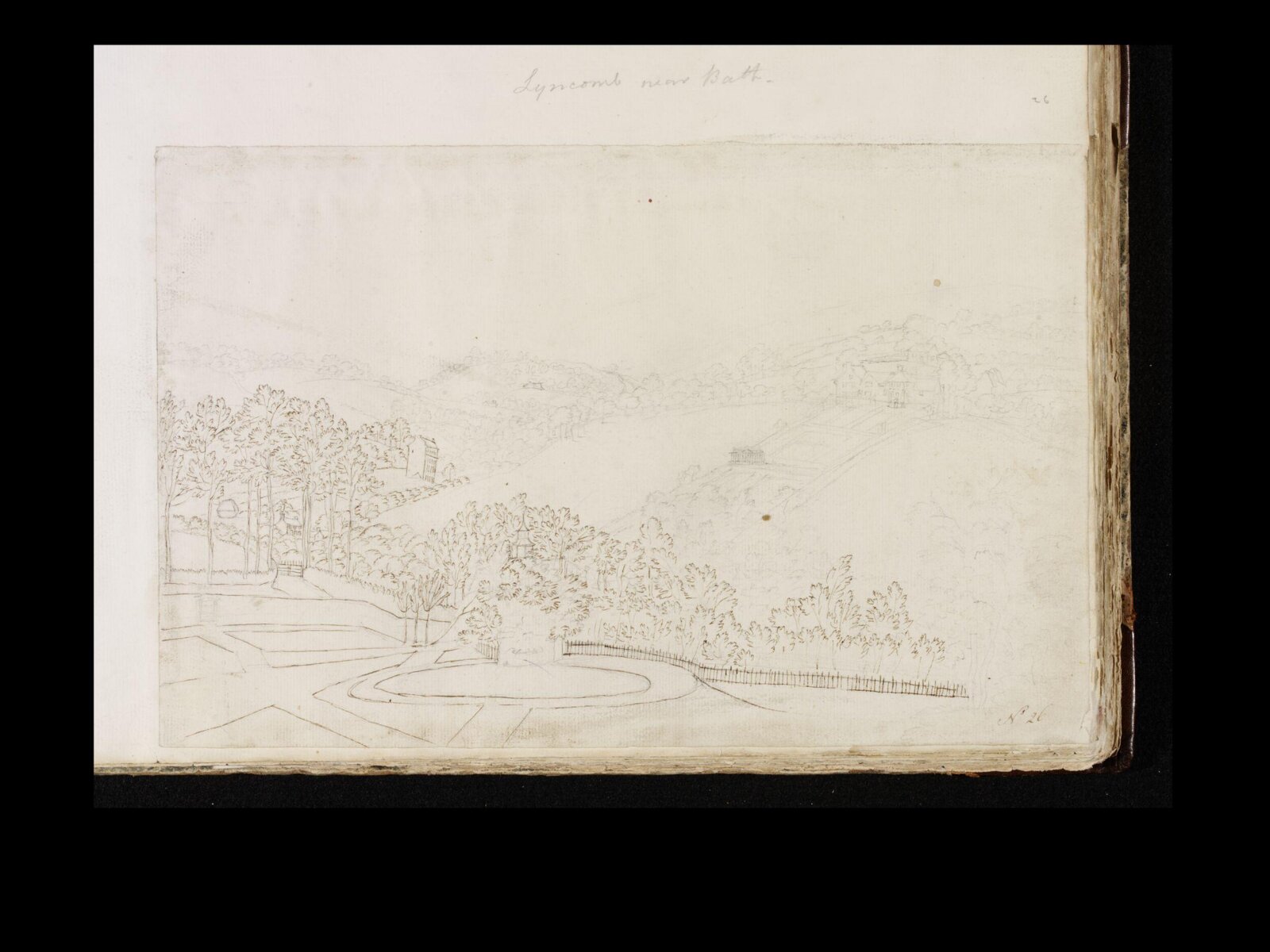 Drawing, t robins, 18th century