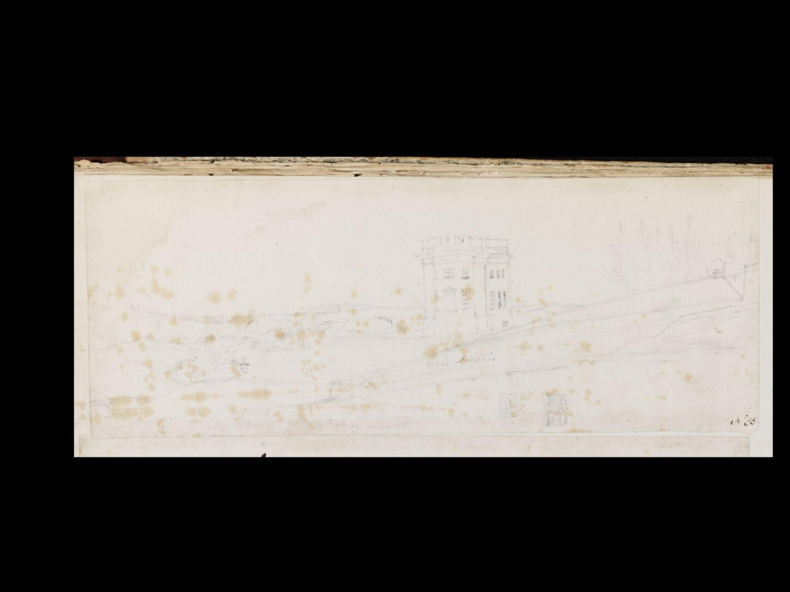 Drawing, t robins, 18th century