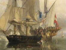 The Action and Capture of the Spanish Xebeque Frigate 'El Gamo' thumbnail 1