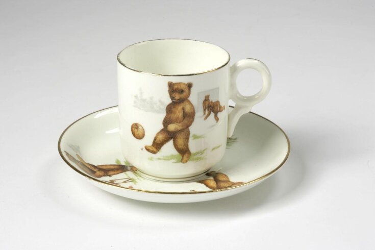 Child's Cup and Saucer top image