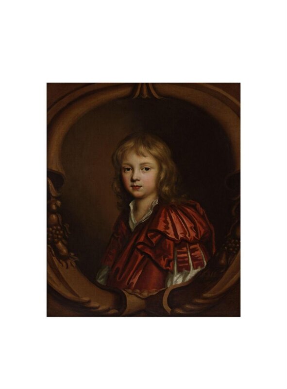 Portrait of an unknown young boy