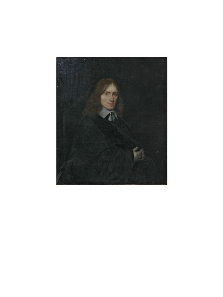 Portrait of a Man in a Black Dress top image