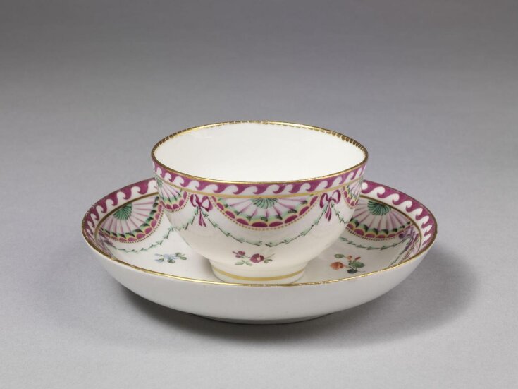 Tea Bowl and Saucer top image