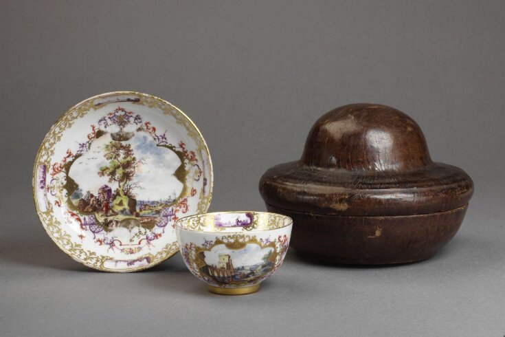 Tea Bowl and Saucer top image