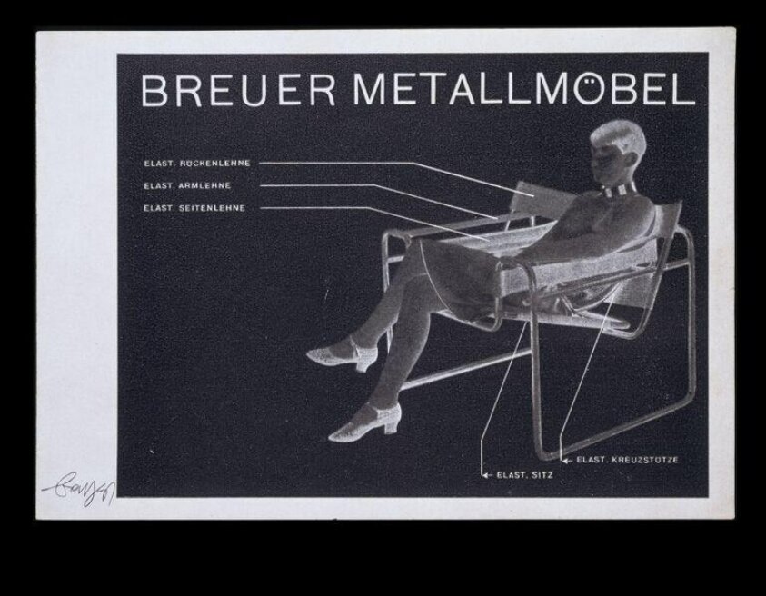 Breuer Metallmöbel (ca. 1927) by Herbert Bayer