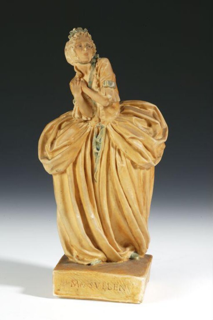 Figurine of Edith Evans as Mrs Sullen top image