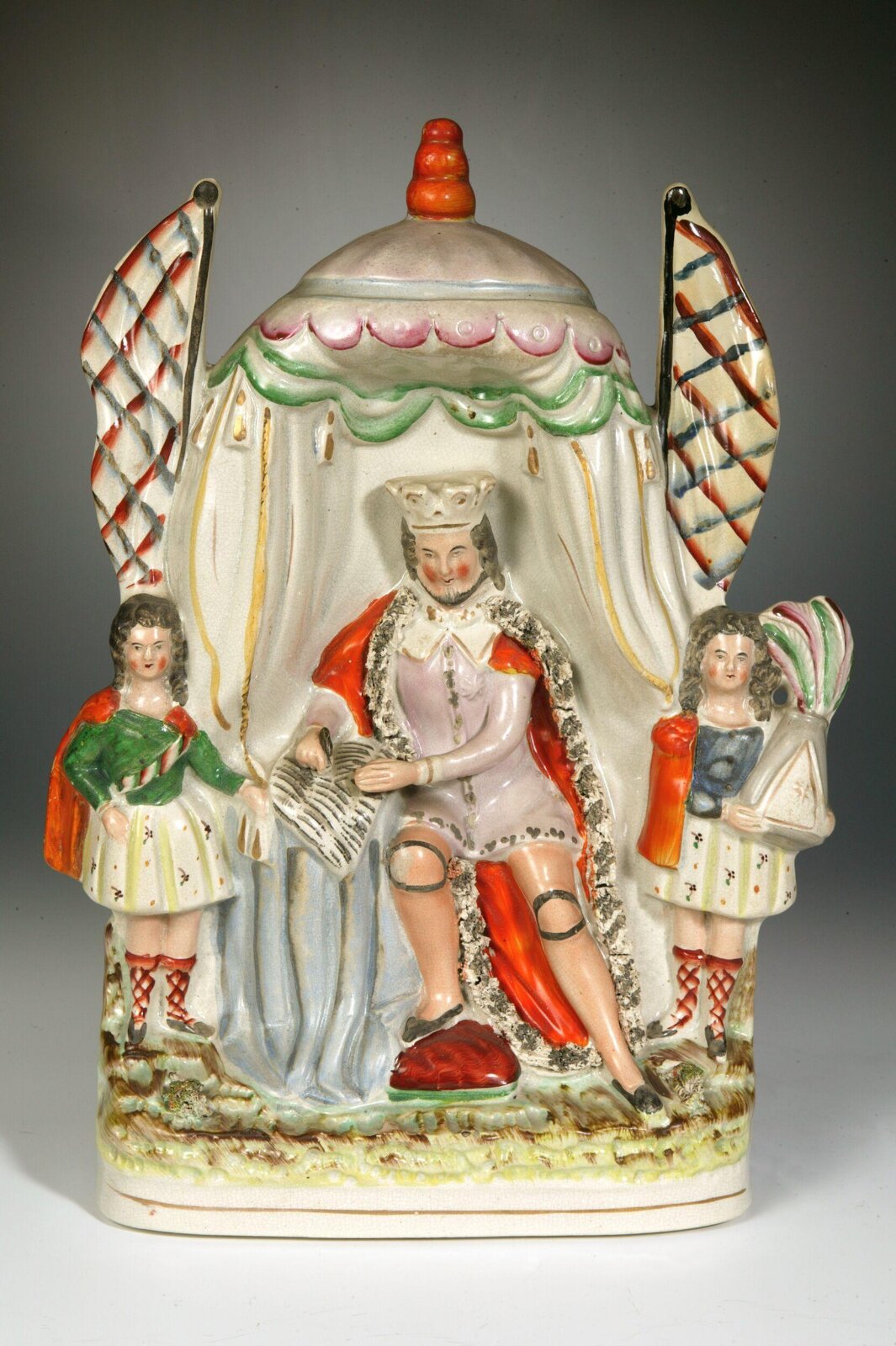 Figure group, ca.1850