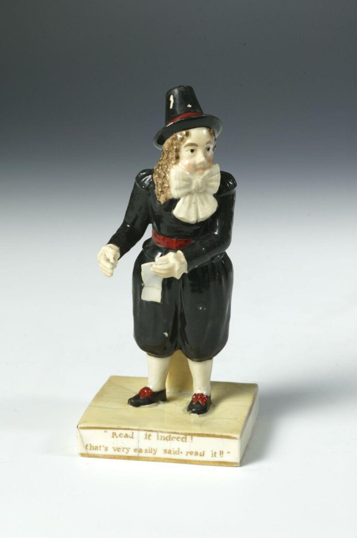 Figurine of John Liston as Van Dunder image