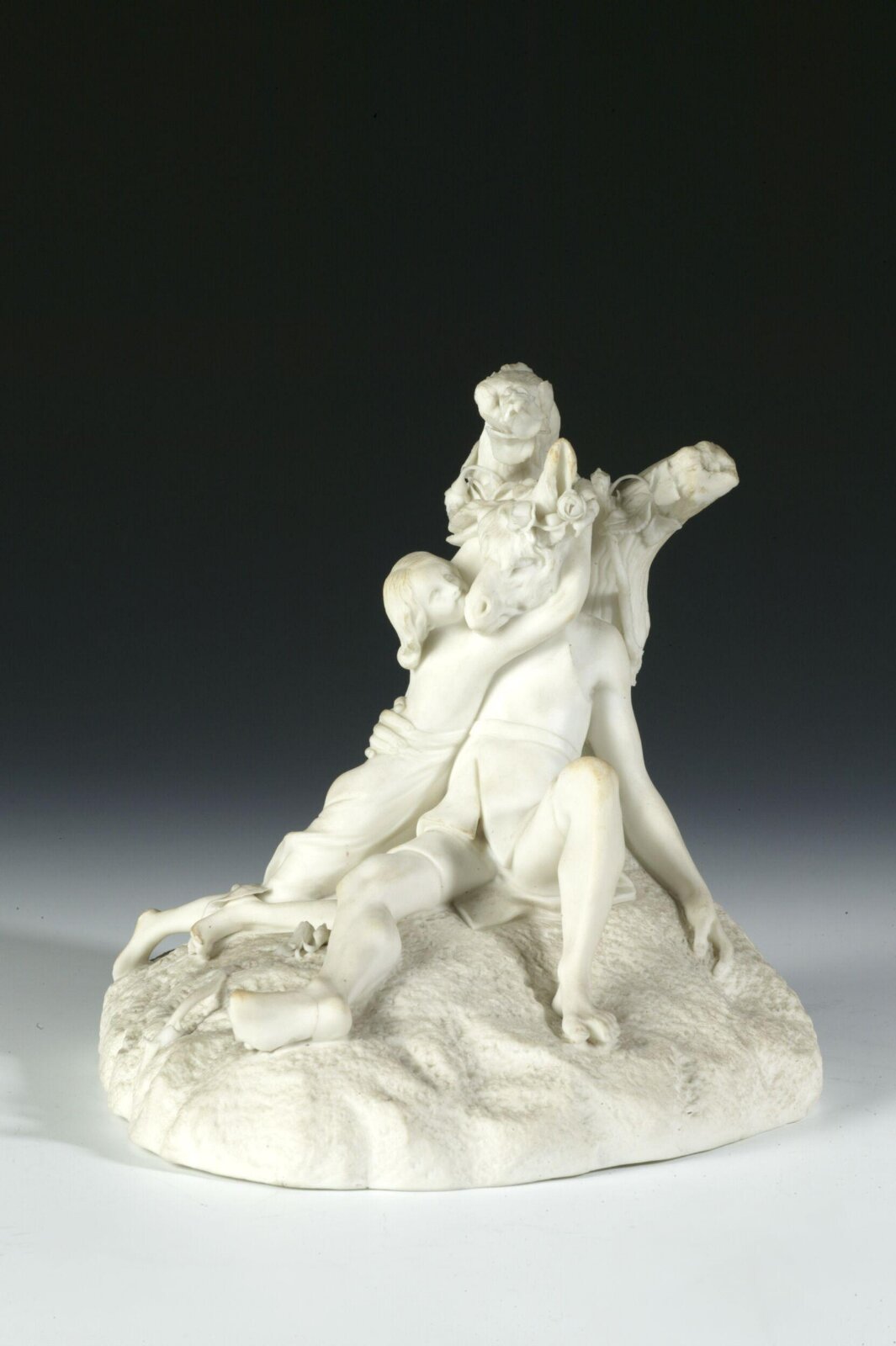 Titania and Bottom, William Boynton Kirk, ca.1853