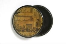 Snuff box featuring the image' Life of an Actor. Empty Boxes' thumbnail 1