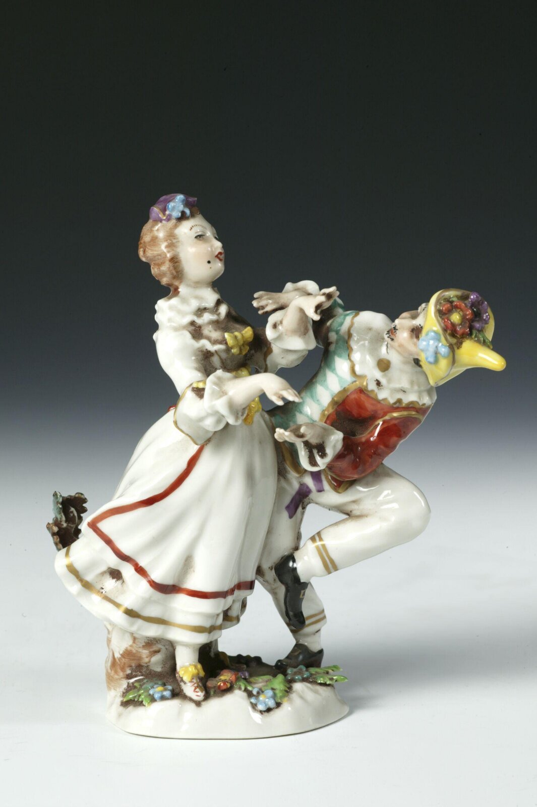 Commedia dell'Arte figurine, 19th century