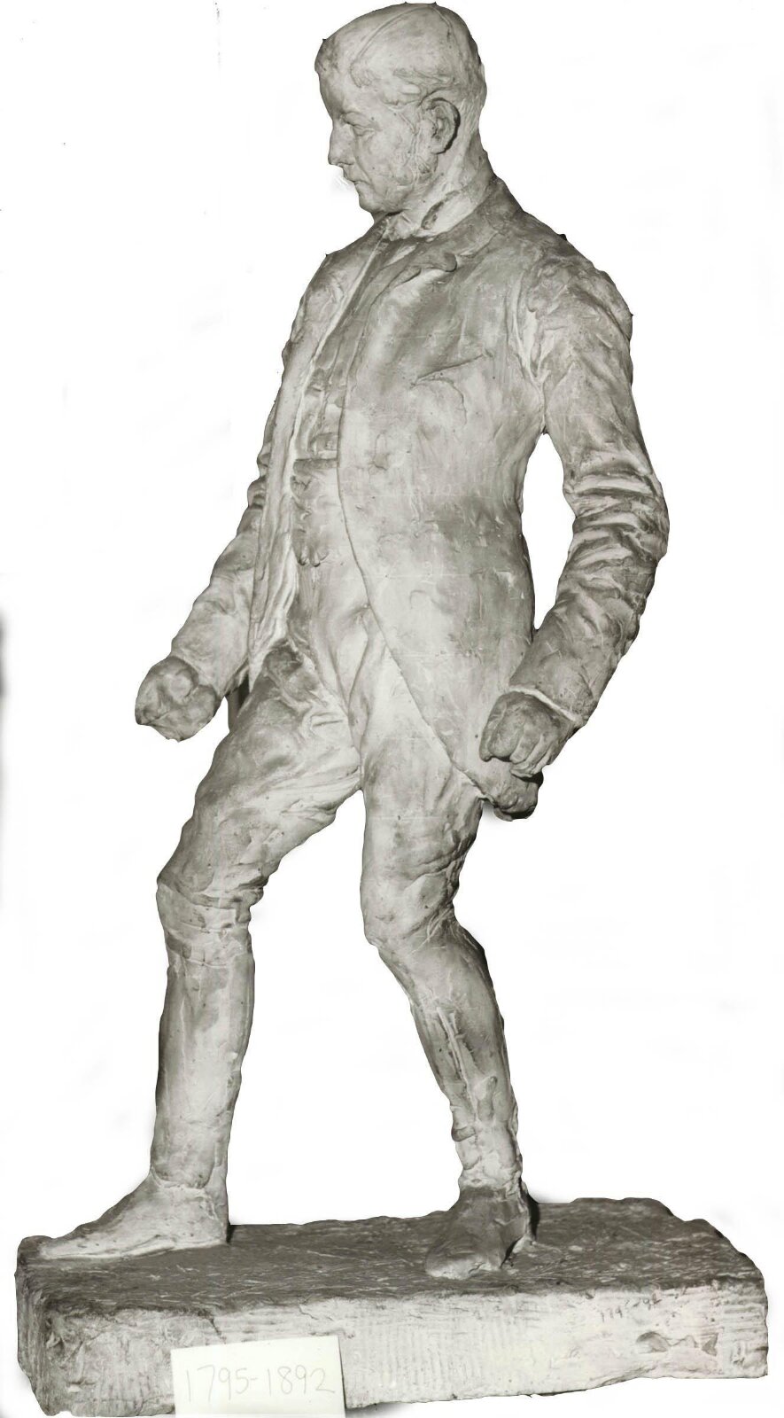 Standing man, Boehm, ca. 1875-1890