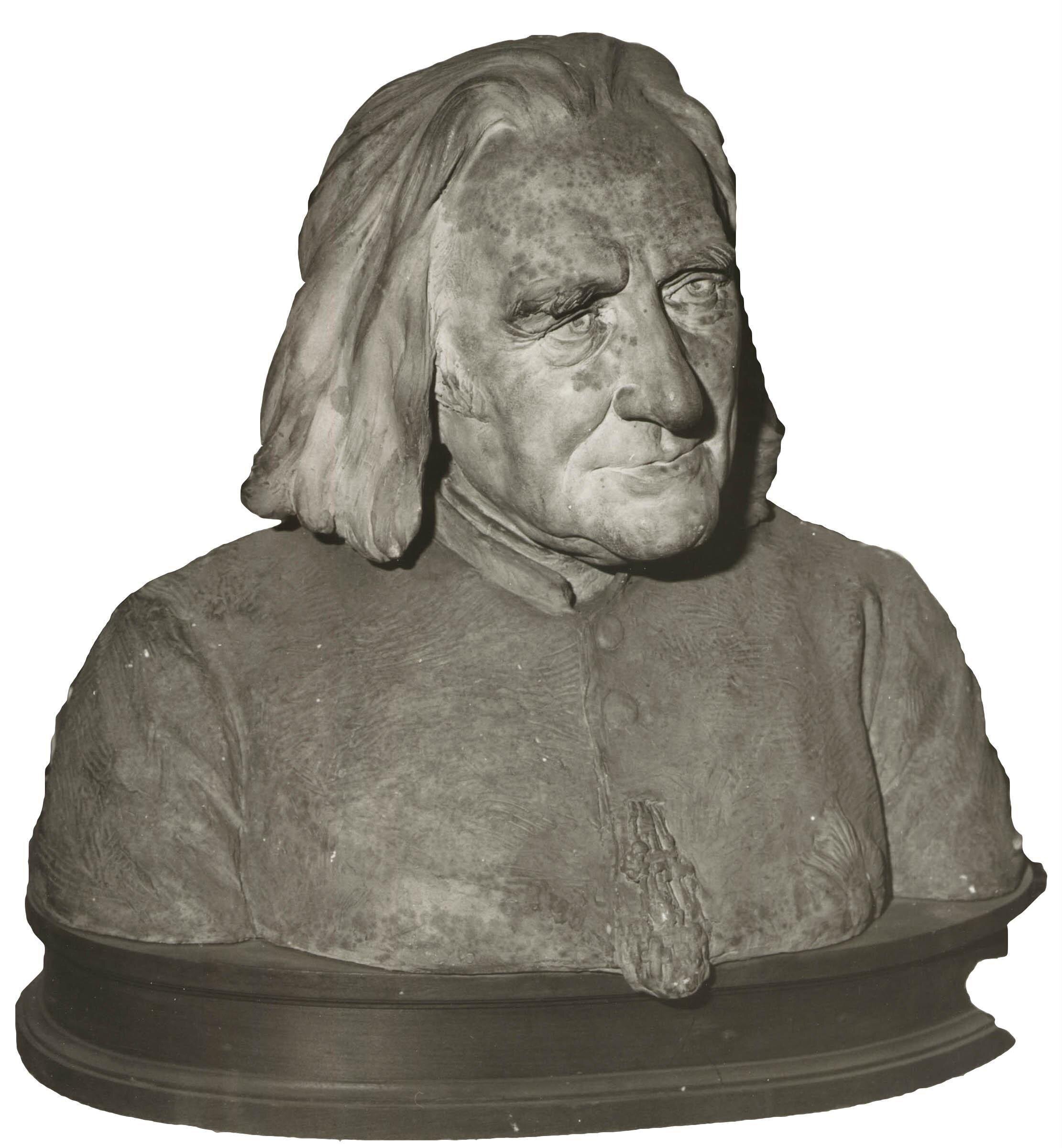 Abbé Franz Liszt, Joseph Edgar Boehm, 1886