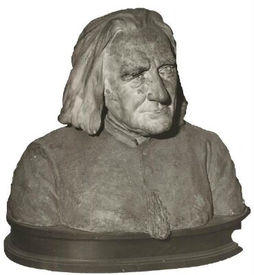 Abbé Franz Liszt, Joseph Edgar Boehm, 1886