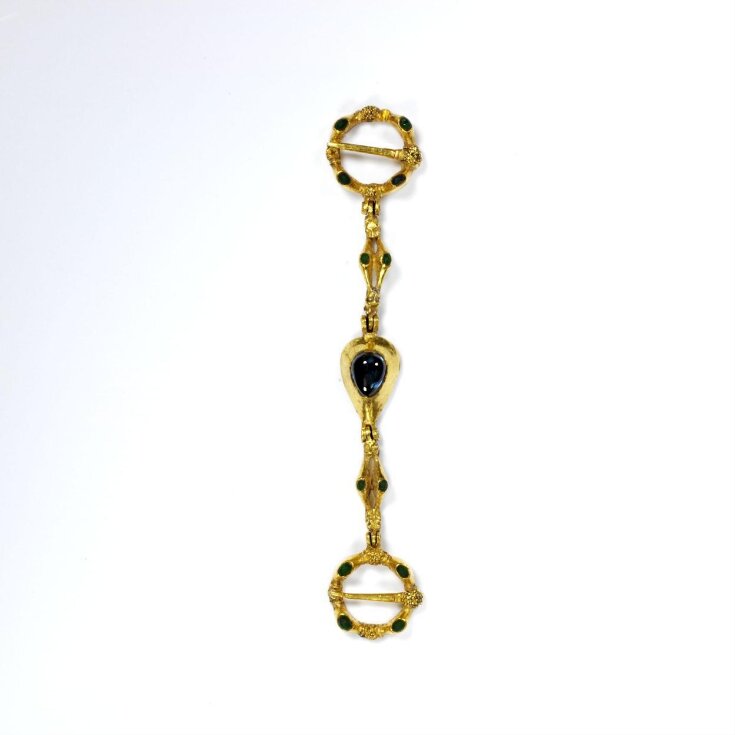 Double Ring Brooch top image