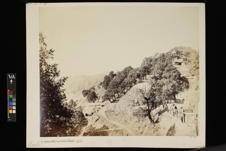 Elysium Hill, from Luckree Bazaar, Simla. top image