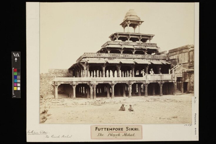 The Panch Mahal, (Five Palaces), Futtehpore Sikri. top image