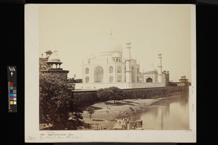 The Taj, from the River, Agra top image