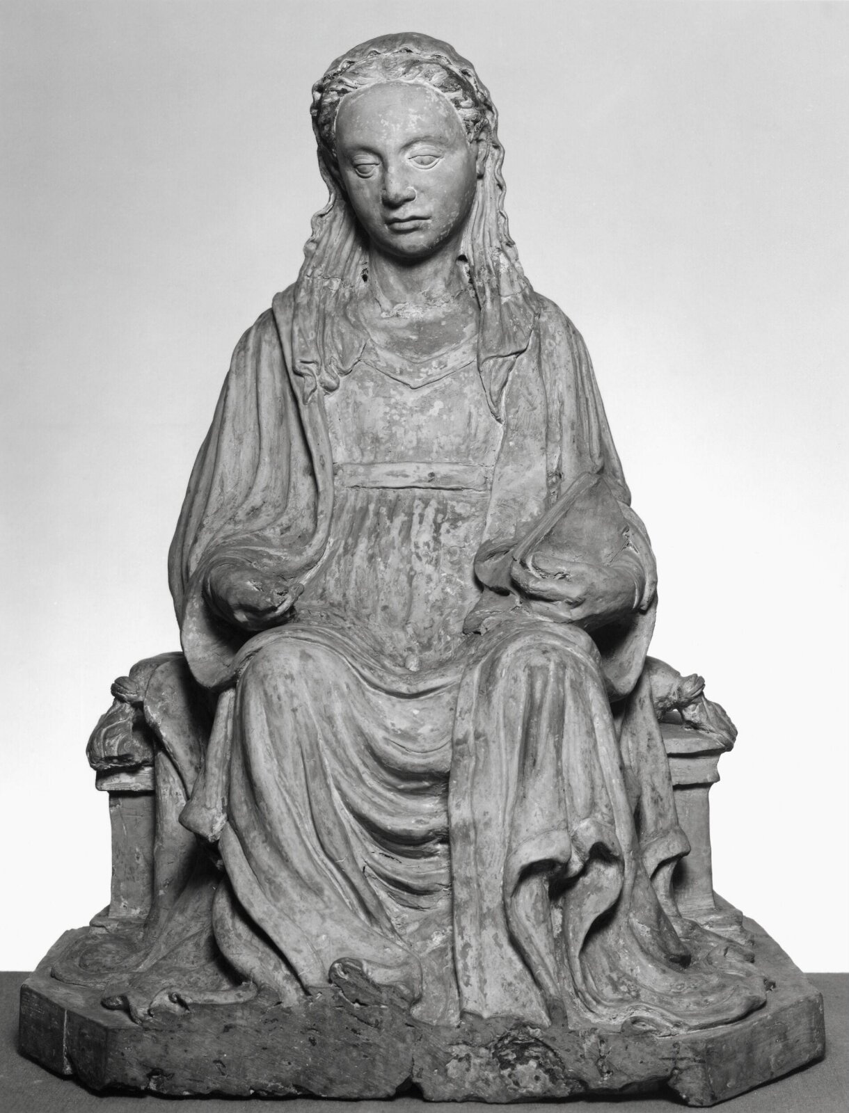 Seated female figure, ca. 1475