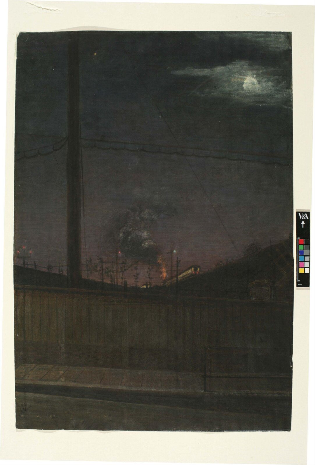 The Junction: Near Hammersmith, Matthew Webb, 1908