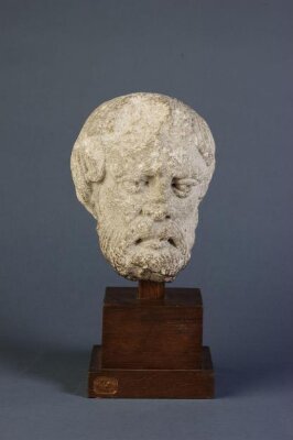 Head of a Bearded Man, 1150-1175