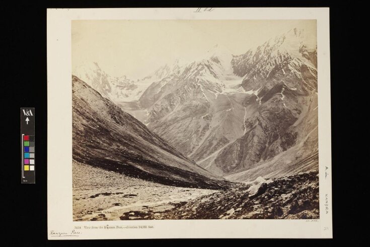 View from the Kunzam Pass, - elevation 14,931 feet top image