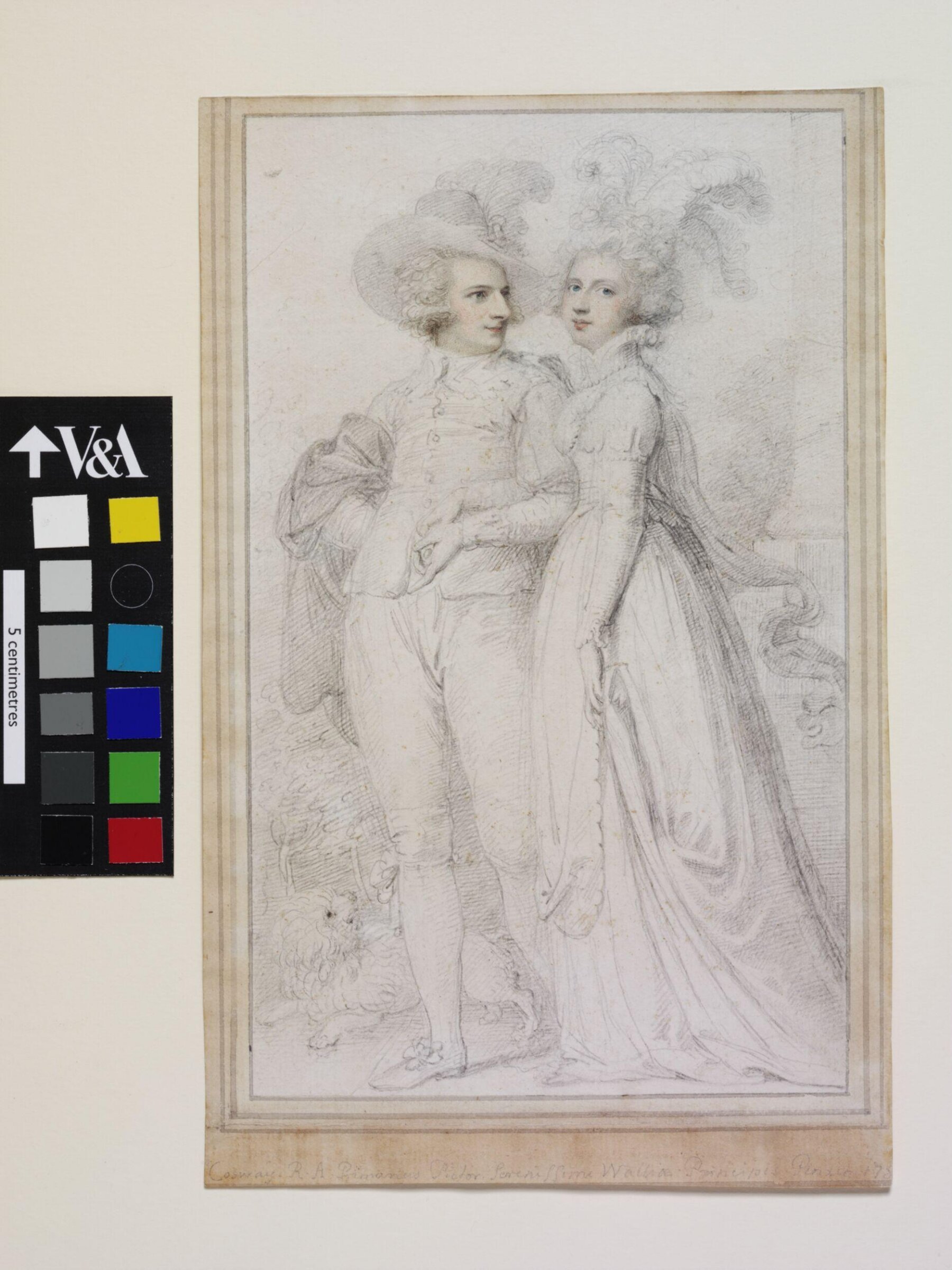 Mr and Mrs Hamlyn, Richard Cosway, ca. 1789
