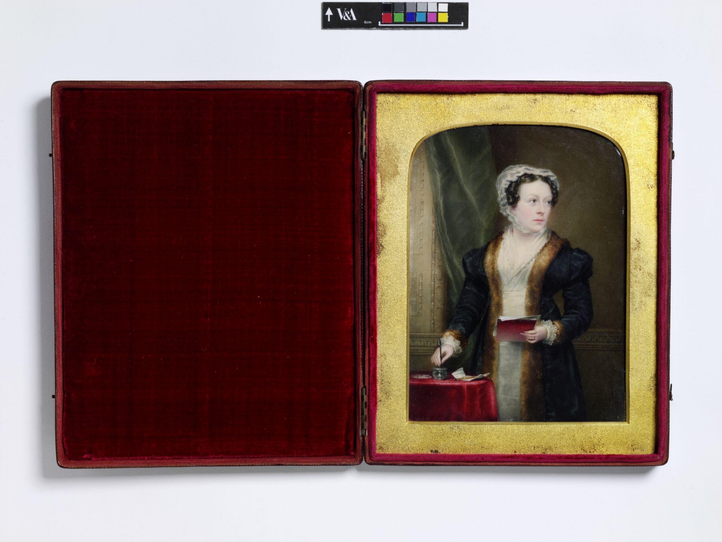 Miniature Self-portrait of Mrs Christina Robertson, Christina Robertson, ca. 1822