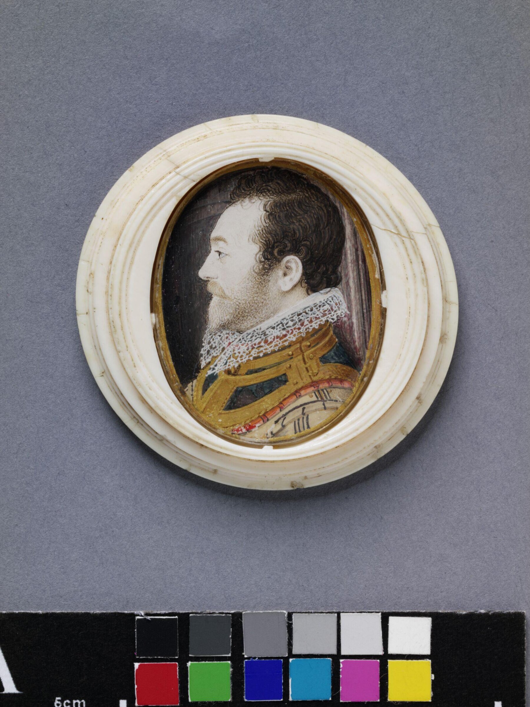 An Unknown Man, presumably a member of the Barbor Family, Nicholas Hilliard, ca. 1590